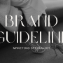 Black and White Minimalist Shoes Brand Presentation